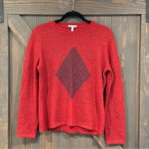 Escada Sport‎ Women’s Wool Blend Red Long Sleeve Sweater Size Medium